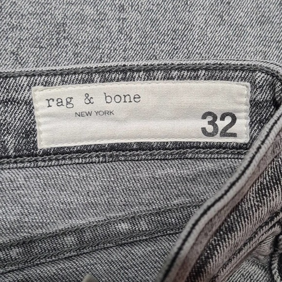 Rag & Bone High Rise Ankle Flare Jeans Size 32 - Picture 5 of 8